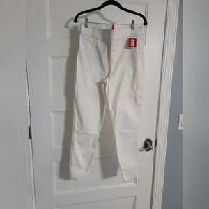 Spanx white jean leggings